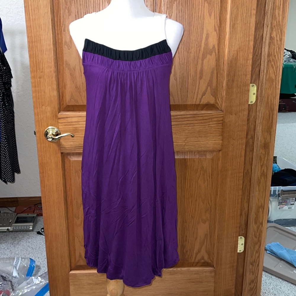 Allen B By Allen Schwartz Color Block Bubble Hem - image 1